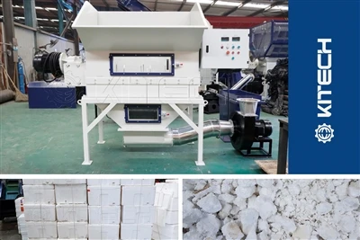 Kitech Machinery AGC1500 Crusteur industriel: Solution de recyclage polyvalen...